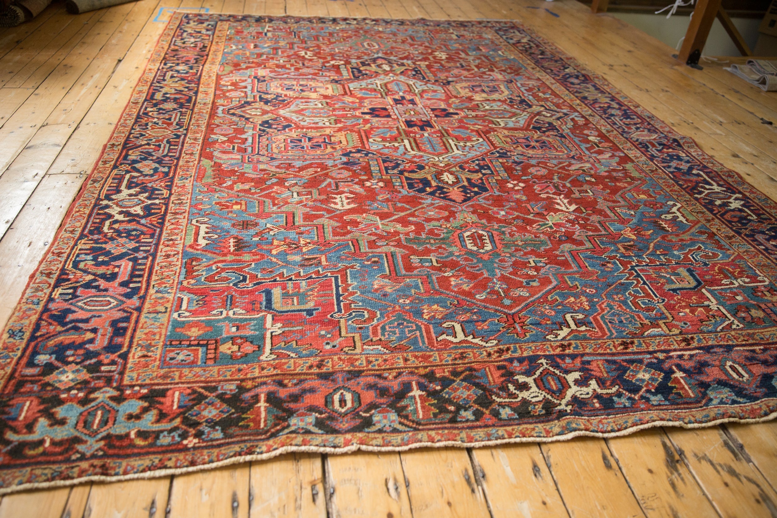 8x11 Vintage Heriz Carpet by Old New House® - product image 8 for Resin Society