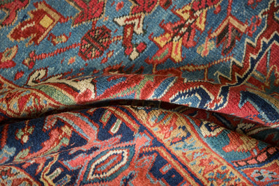 8x11 Vintage Heriz Carpet by Old New House® - product image 10 for Resin Society