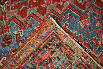 8x11 Vintage Heriz Carpet by Old New House® - product image 11 for Resin Society