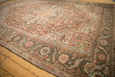 9.5x12.5 Vintage Distressed Heriz Carpet by Old New House® - product image 4 for Resin Society