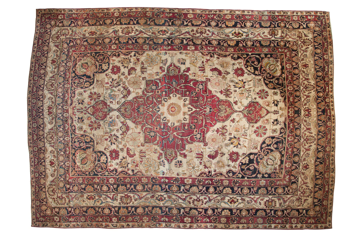 11.5x16 Antique Fine Kerman Carpet by Old New House® - main product image for Resin Society