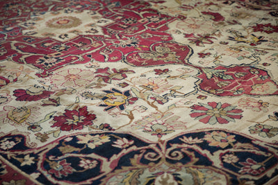11.5x16 Antique Fine Kerman Carpet by Old New House® - product image 6 for Resin Society