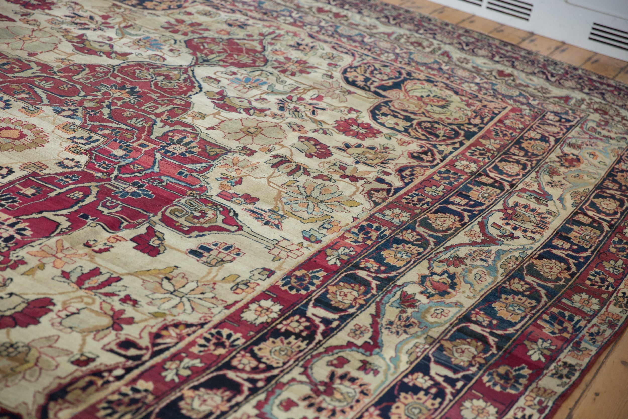 11.5x16 Antique Fine Kerman Carpet by Old New House® - product image 10 for Resin Society