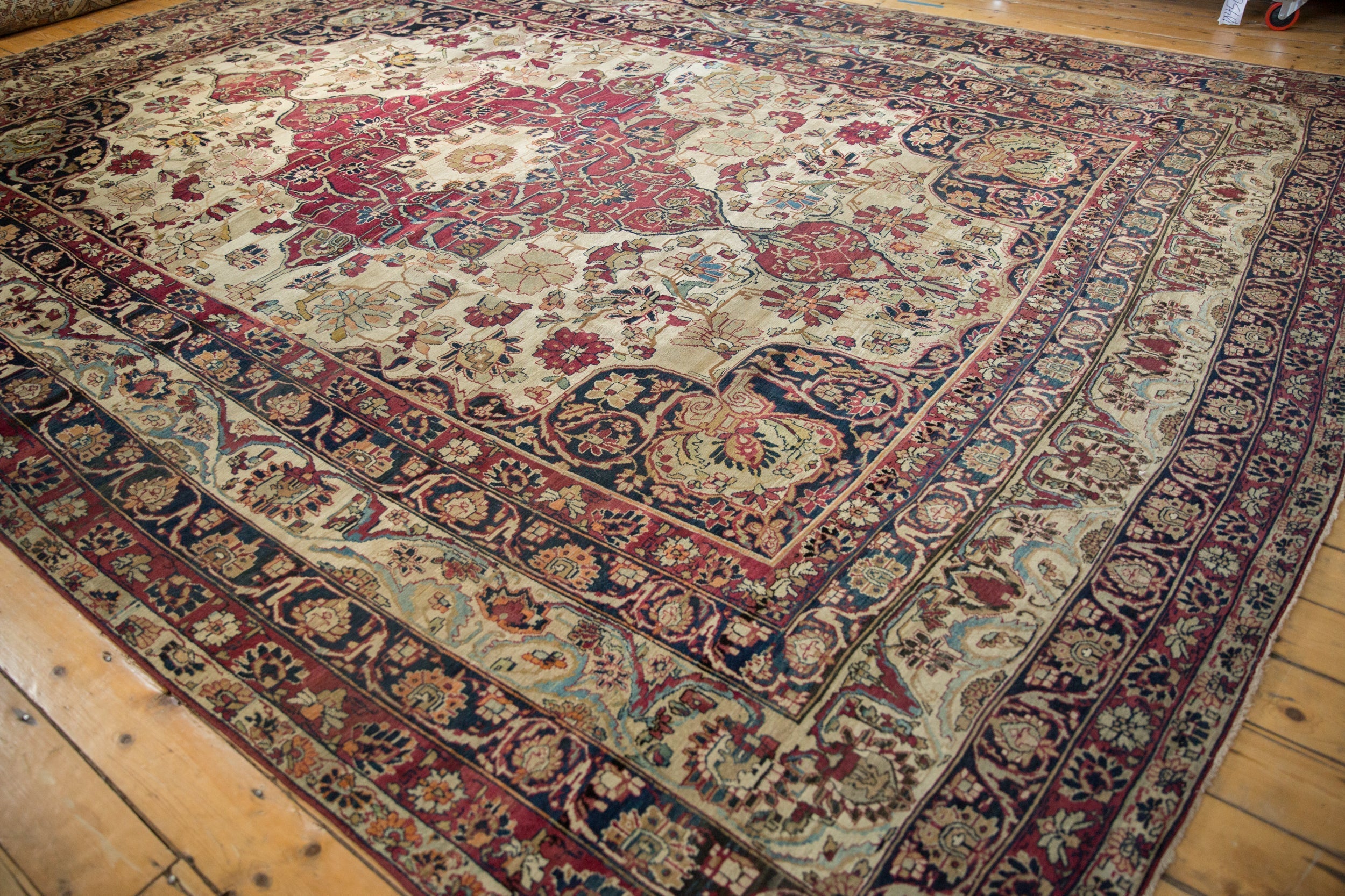 11.5x16 Antique Fine Kerman Carpet by Old New House® - product image 12 for Resin Society