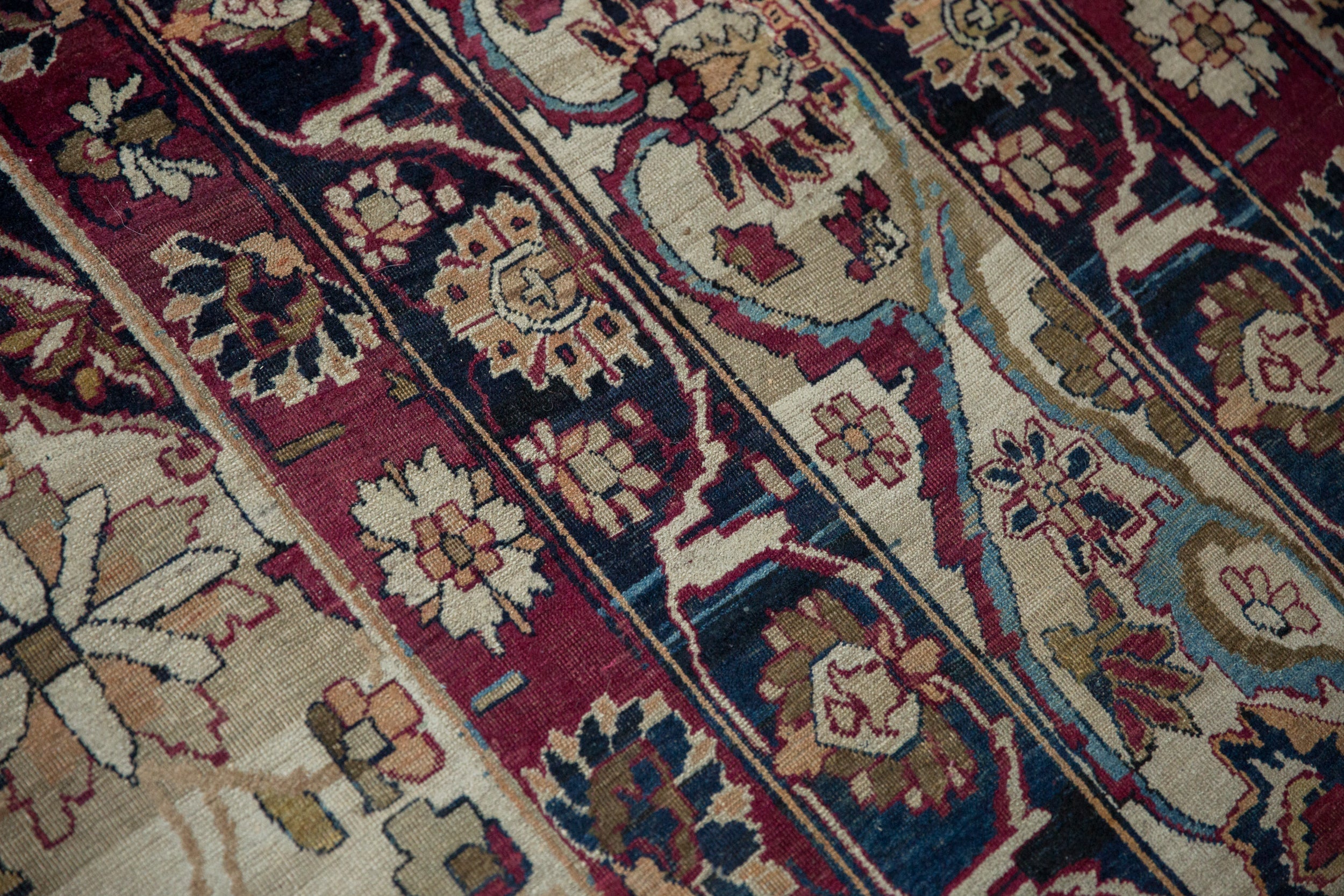 11.5x16 Antique Fine Kerman Carpet by Old New House® - product image 16 for Resin Society