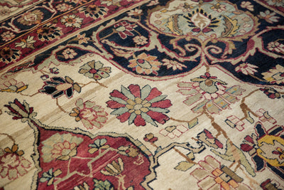 11.5x16 Antique Fine Kerman Carpet by Old New House® - product image 17 for Resin Society