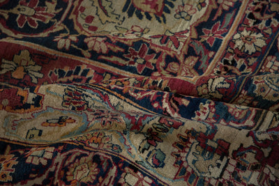 11.5x16 Antique Fine Kerman Carpet by Old New House® - product image 18 for Resin Society