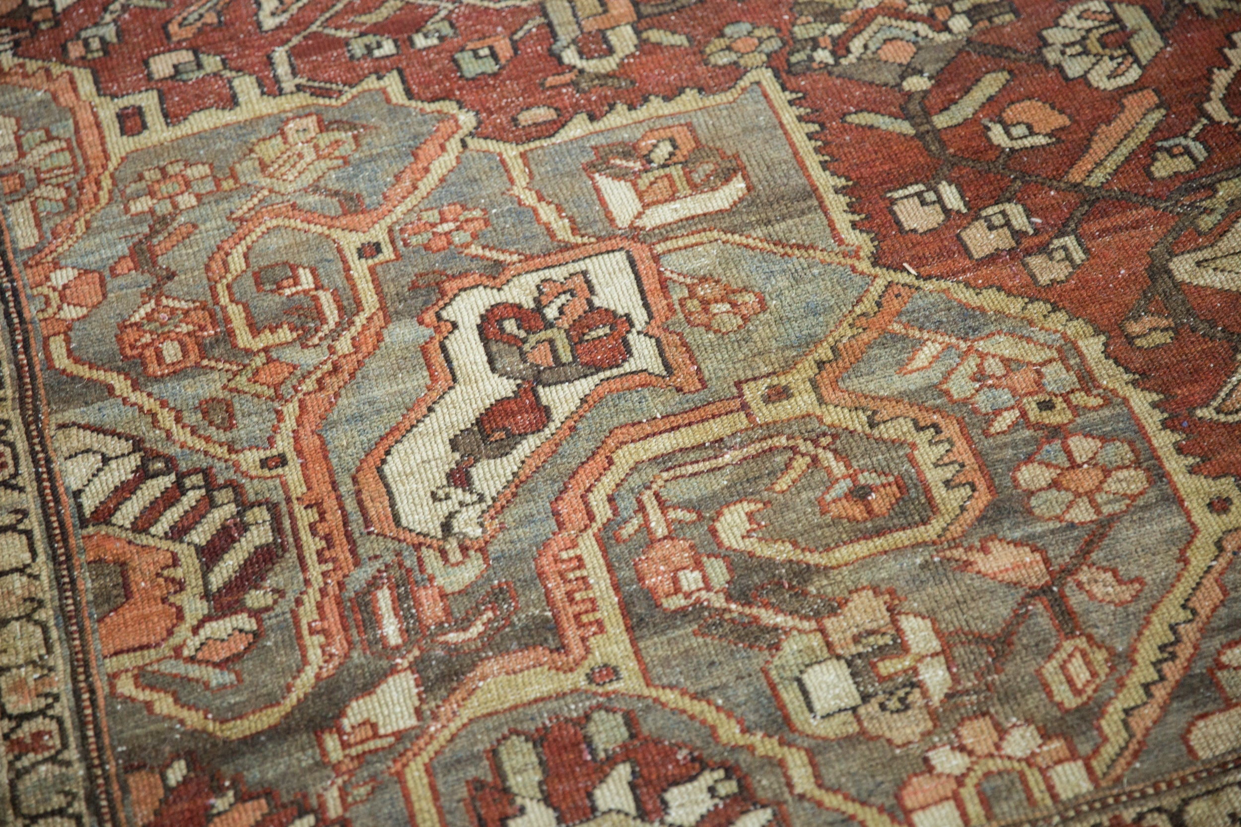 11.5x15 Vintage Distressed Baktiari Carpet by Old New House® - product image 6 for Resin Society