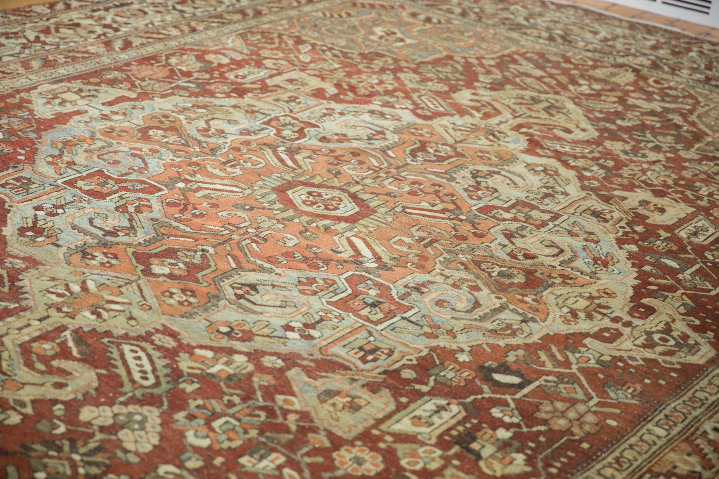 11.5x15 Vintage Distressed Baktiari Carpet by Old New House® - product image 8 for Resin Society