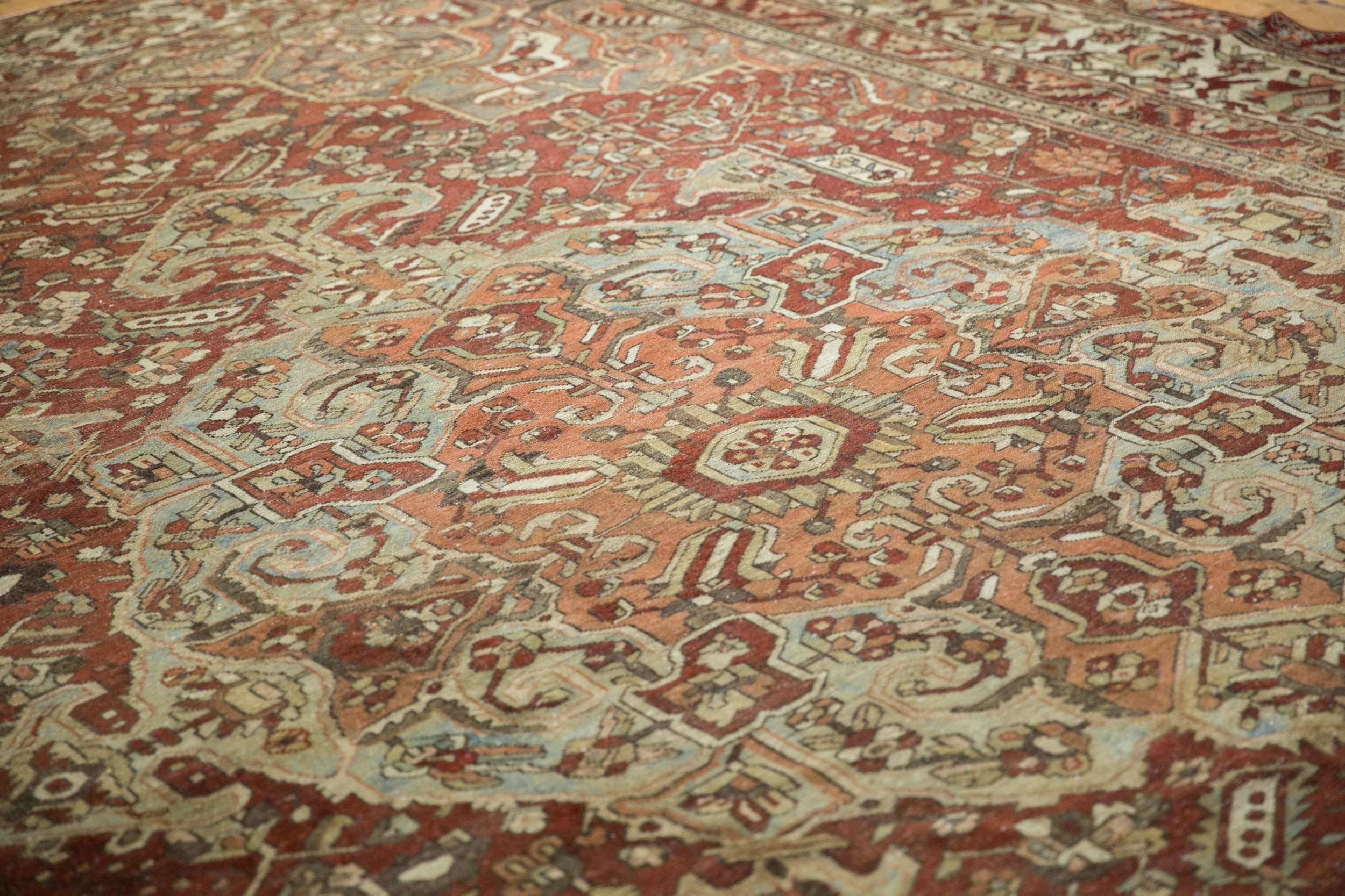 11.5x15 Vintage Distressed Baktiari Carpet by Old New House® - product image 10 for Resin Society