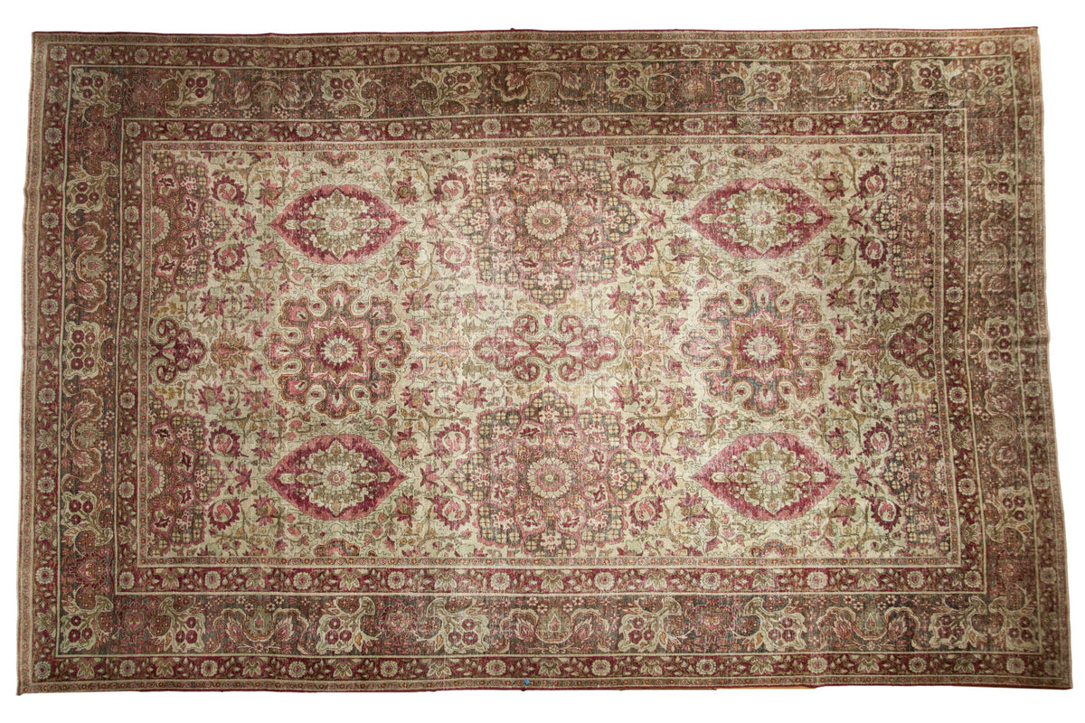 10x15.5 Antique Distressed Kerman Carpet by Old New House® - main product image for Resin Society