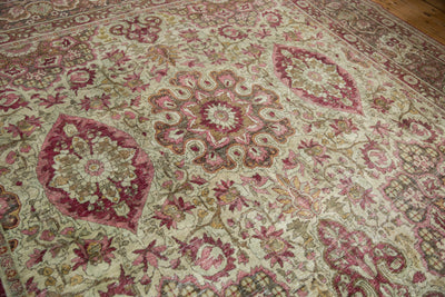 10x15.5 Antique Distressed Kerman Carpet by Old New House® - product image 3 for Resin Society