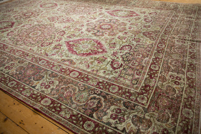 10x15.5 Antique Distressed Kerman Carpet by Old New House® - product image 5 for Resin Society