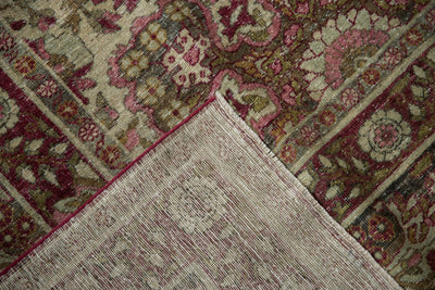 10x15.5 Antique Distressed Kerman Carpet by Old New House® - product image 12 for Resin Society