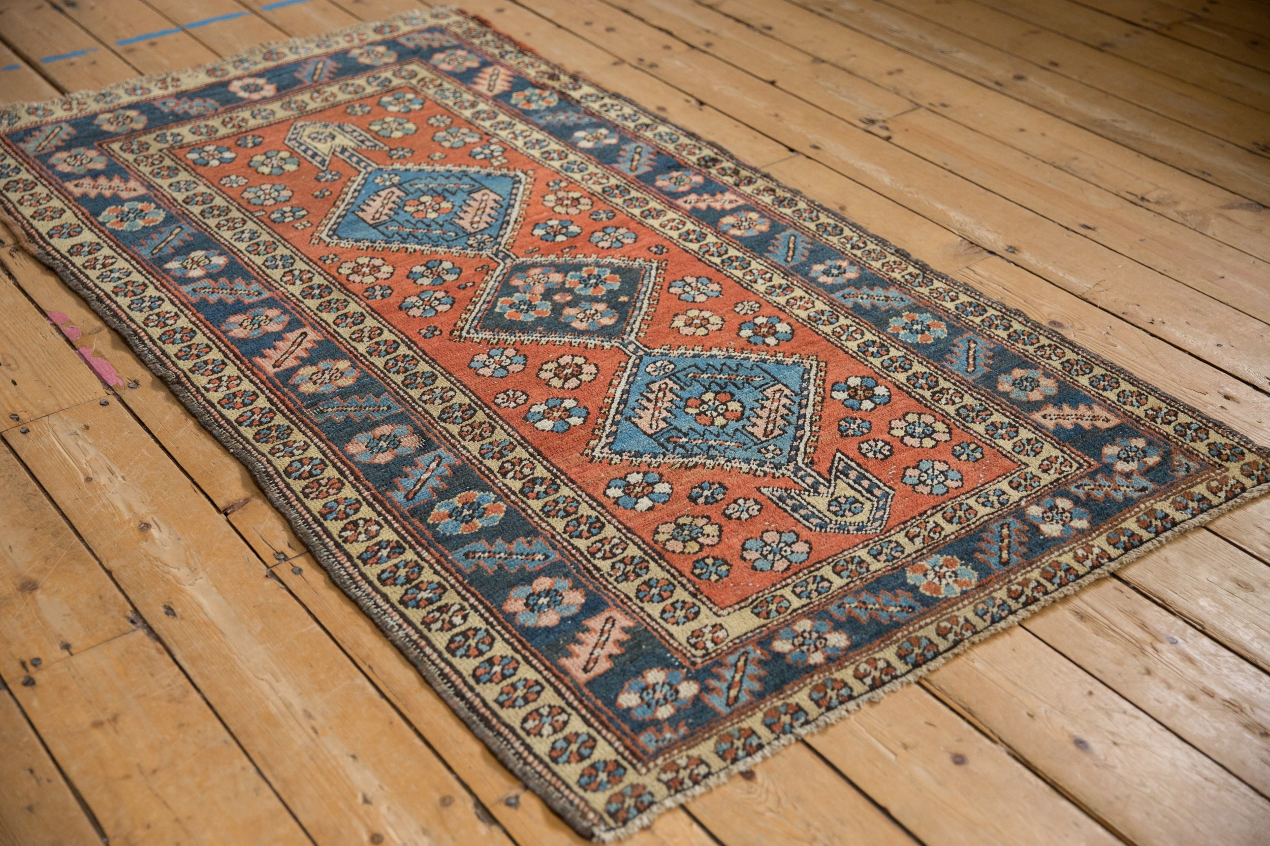 3x6 Vintage Heriz Rug Runner by Old New House® - product image 4 for Resin Society