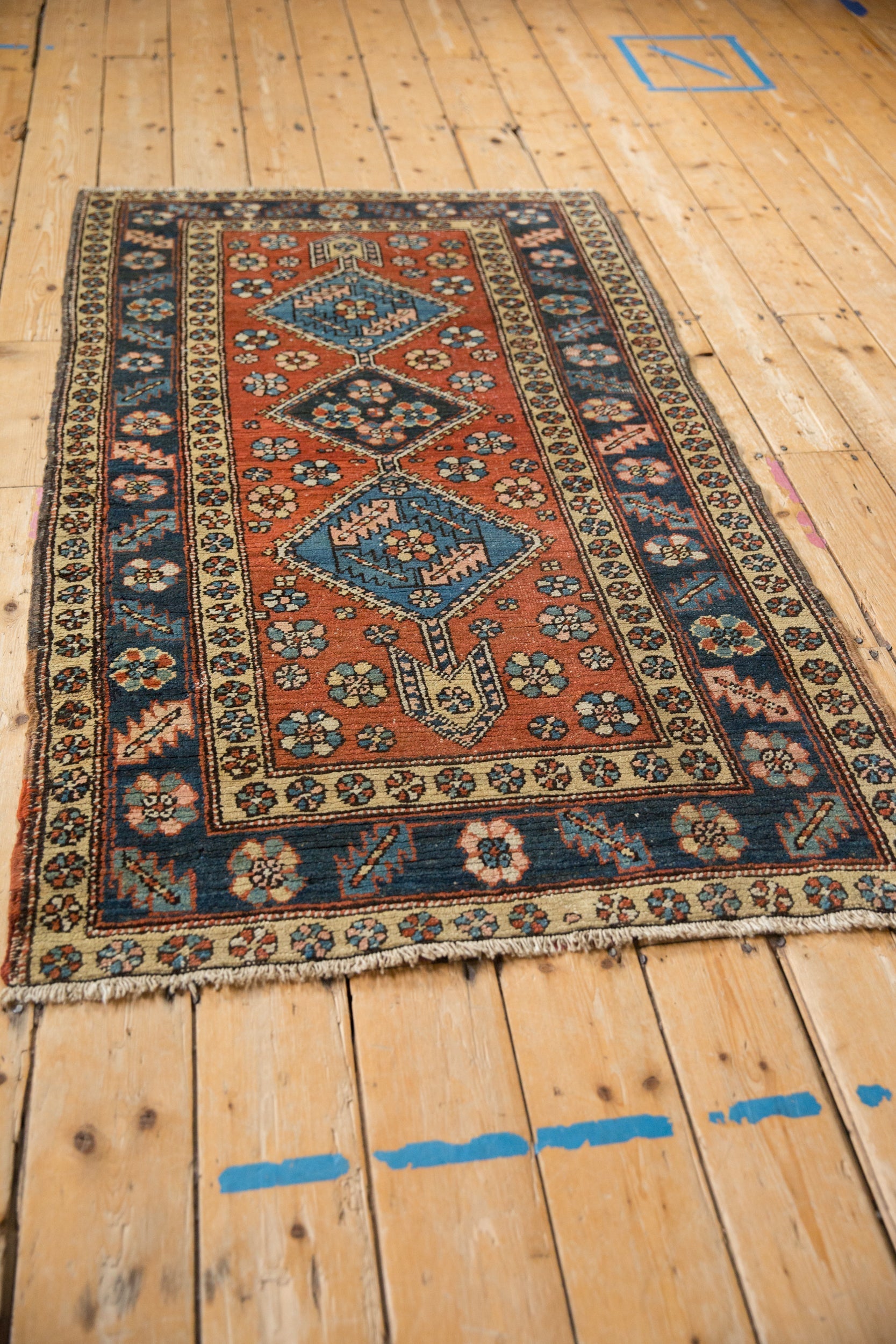 3x6 Vintage Heriz Rug Runner by Old New House® - product image 8 for Resin Society