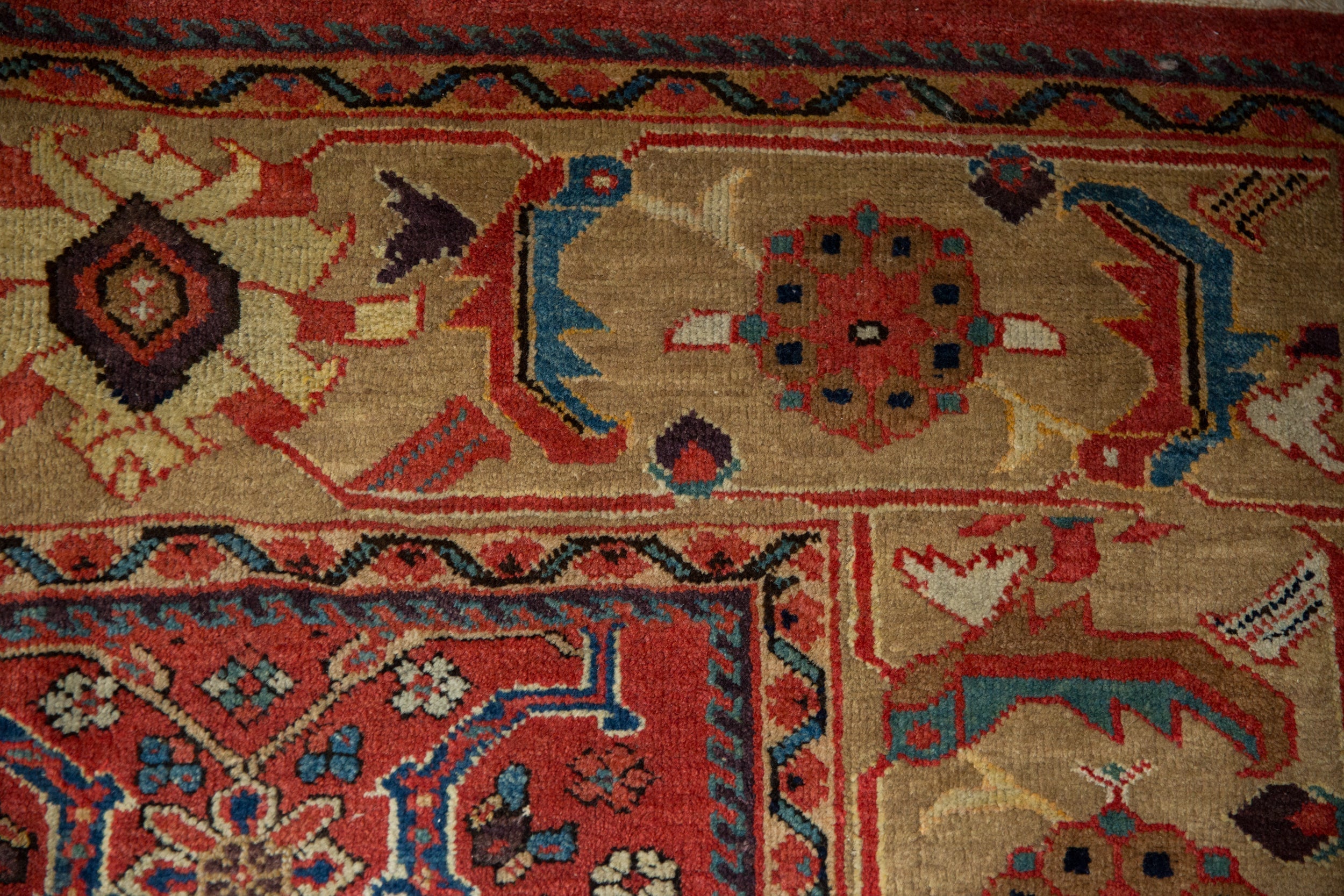 10.5x14.5 Vintage Mahal Carpet by Old New House® - product image 3 for Resin Society