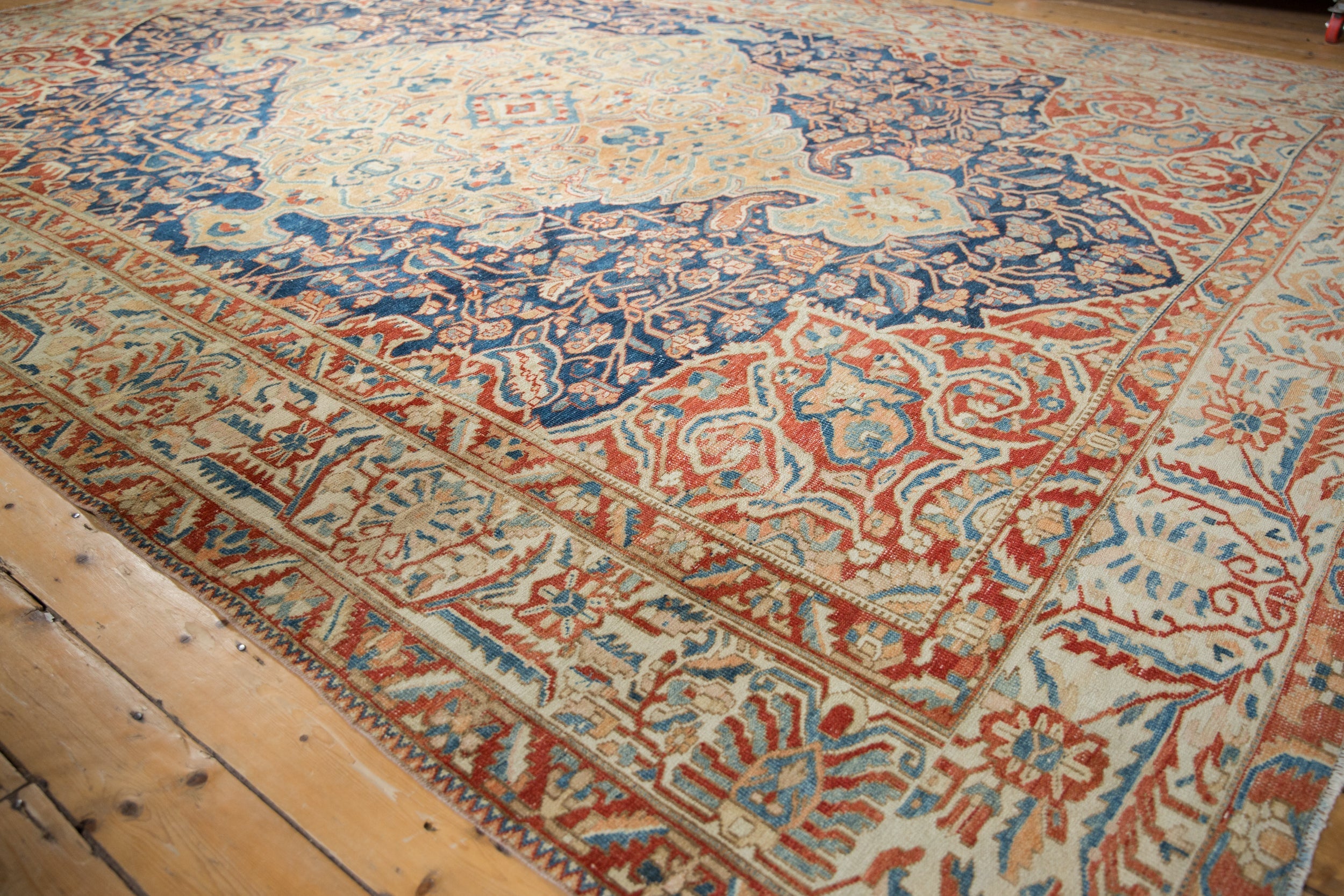 11x14.5 Vintage Distressed Baktiari Carpet by Old New House® - product image 8 for Resin Society