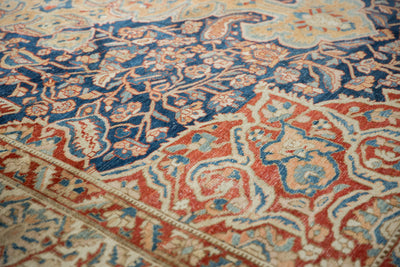 11x14.5 Vintage Distressed Baktiari Carpet by Old New House® - product image 9 for Resin Society