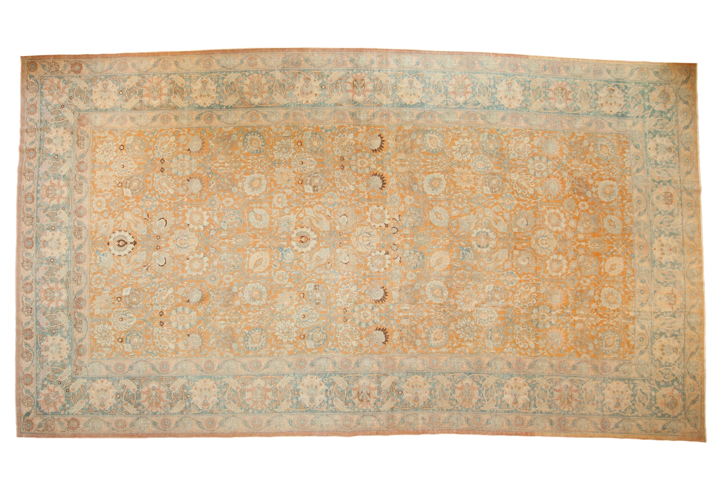 10.5x18.5 Vintage Distressed Tabriz Carpet by Old New House® - main product image for Resin Society