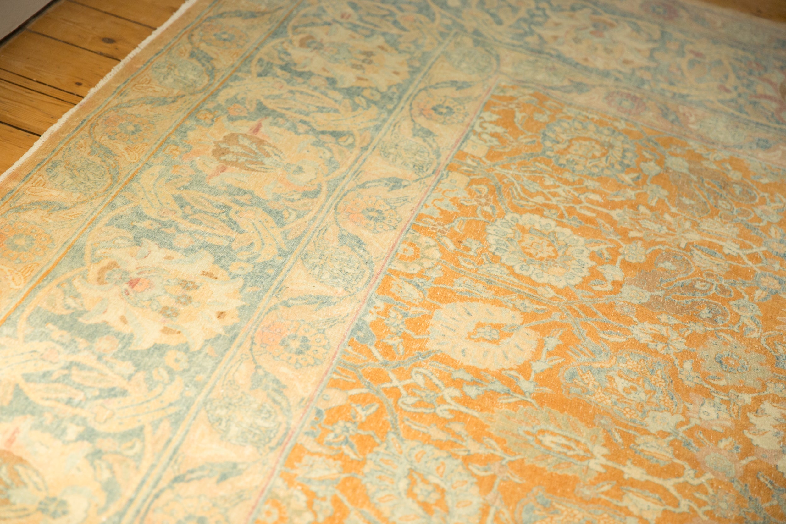 10.5x18.5 Vintage Distressed Tabriz Carpet by Old New House® - product image 8 for Resin Society