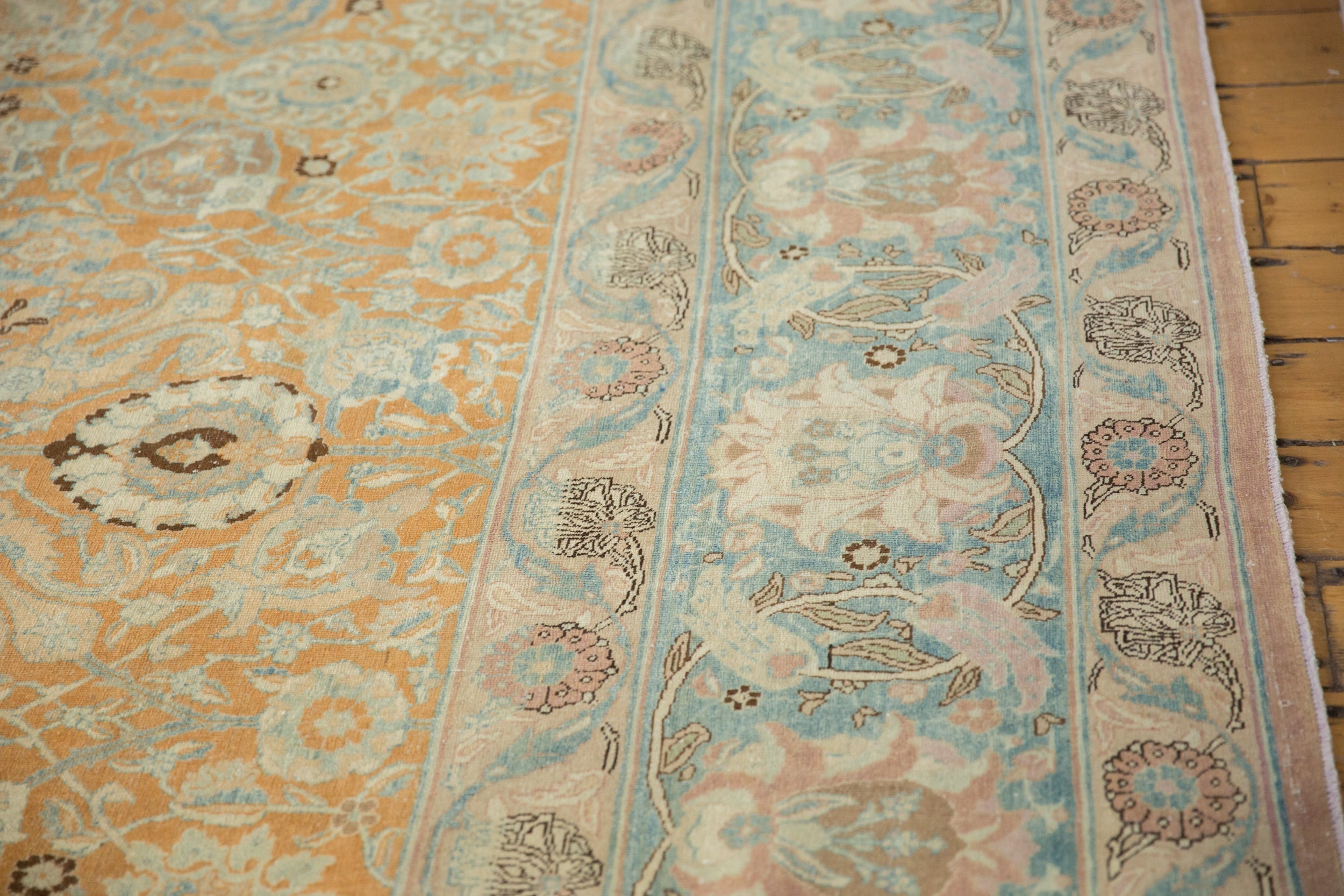 10.5x18.5 Vintage Distressed Tabriz Carpet by Old New House® - product image 10 for Resin Society