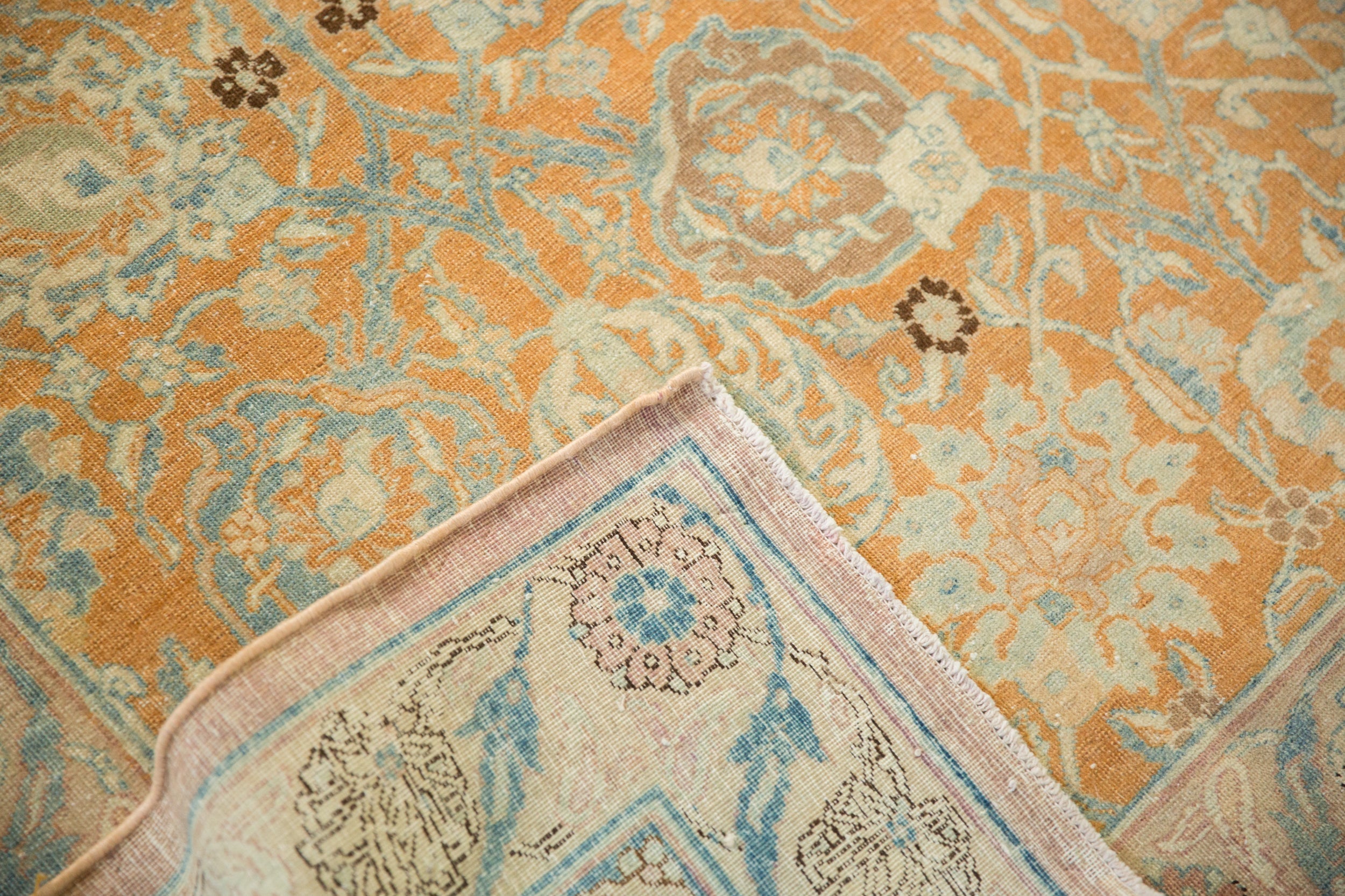 10.5x18.5 Vintage Distressed Tabriz Carpet by Old New House® - product image 14 for Resin Society