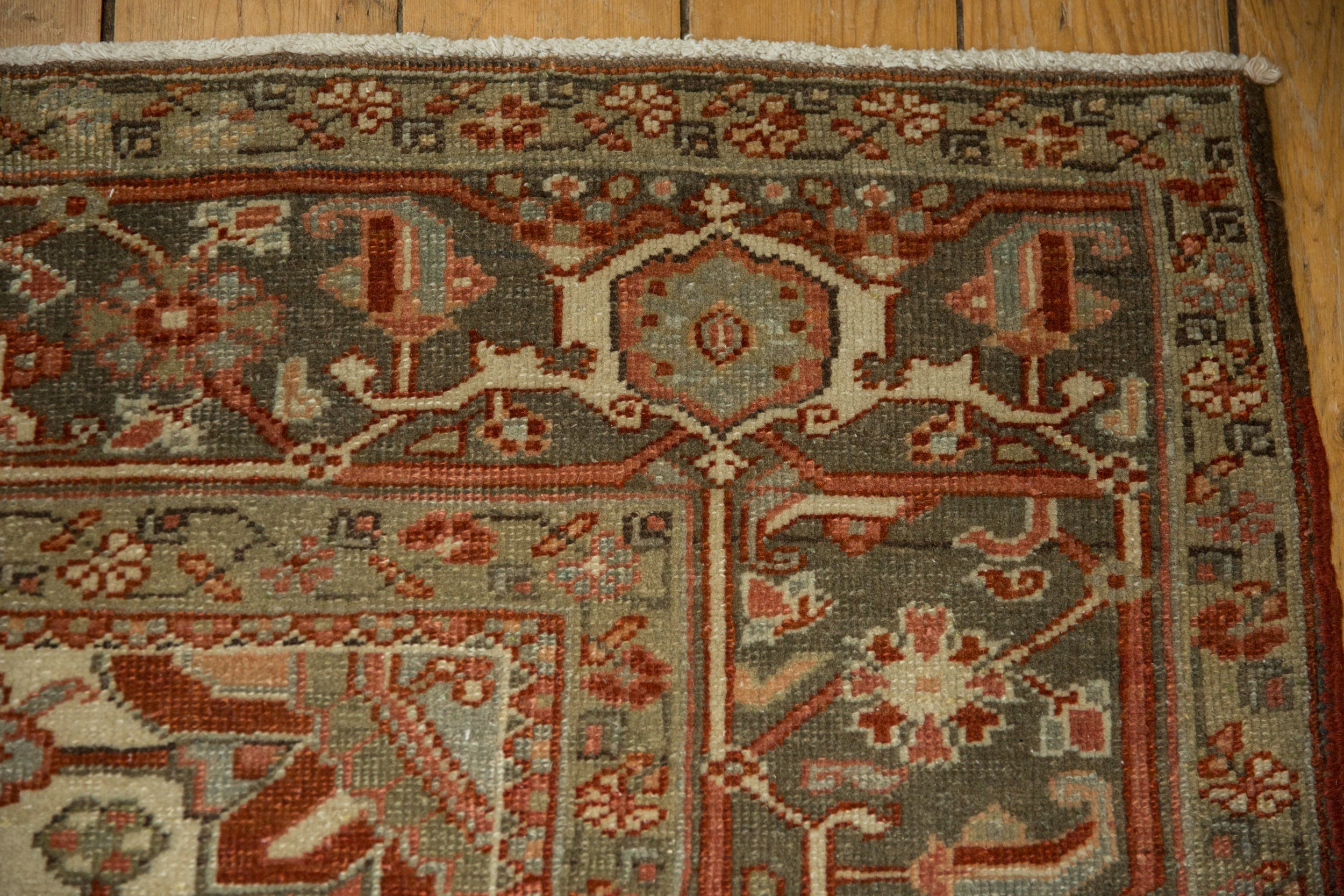 8.5x11.5 Vintage Distressed Heriz Carpet by Old New House® - product image 3 for Resin Society