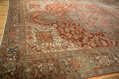 8.5x11.5 Vintage Distressed Heriz Carpet by Old New House® - product image 6 for Resin Society