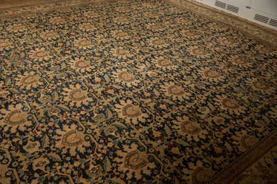 12x23.5 Antique Tea Washed Malayer Carpet by Old New House® - product image 5 for Resin Society