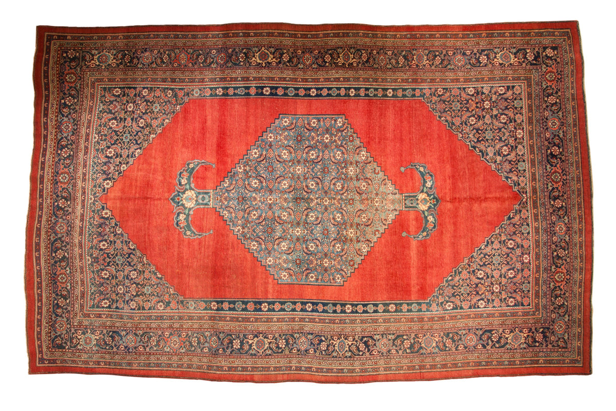 9x14.5 Antique Bijar Carpet by Old New House® - main product image for Resin Society