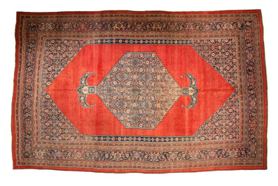 9x14.5 Antique Bijar Carpet by Old New House® - main product image for Resin Society