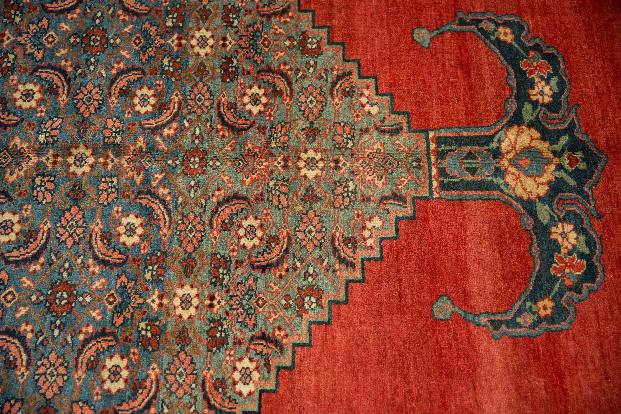 9x14.5 Antique Bijar Carpet by Old New House® - product image 3 for Resin Society
