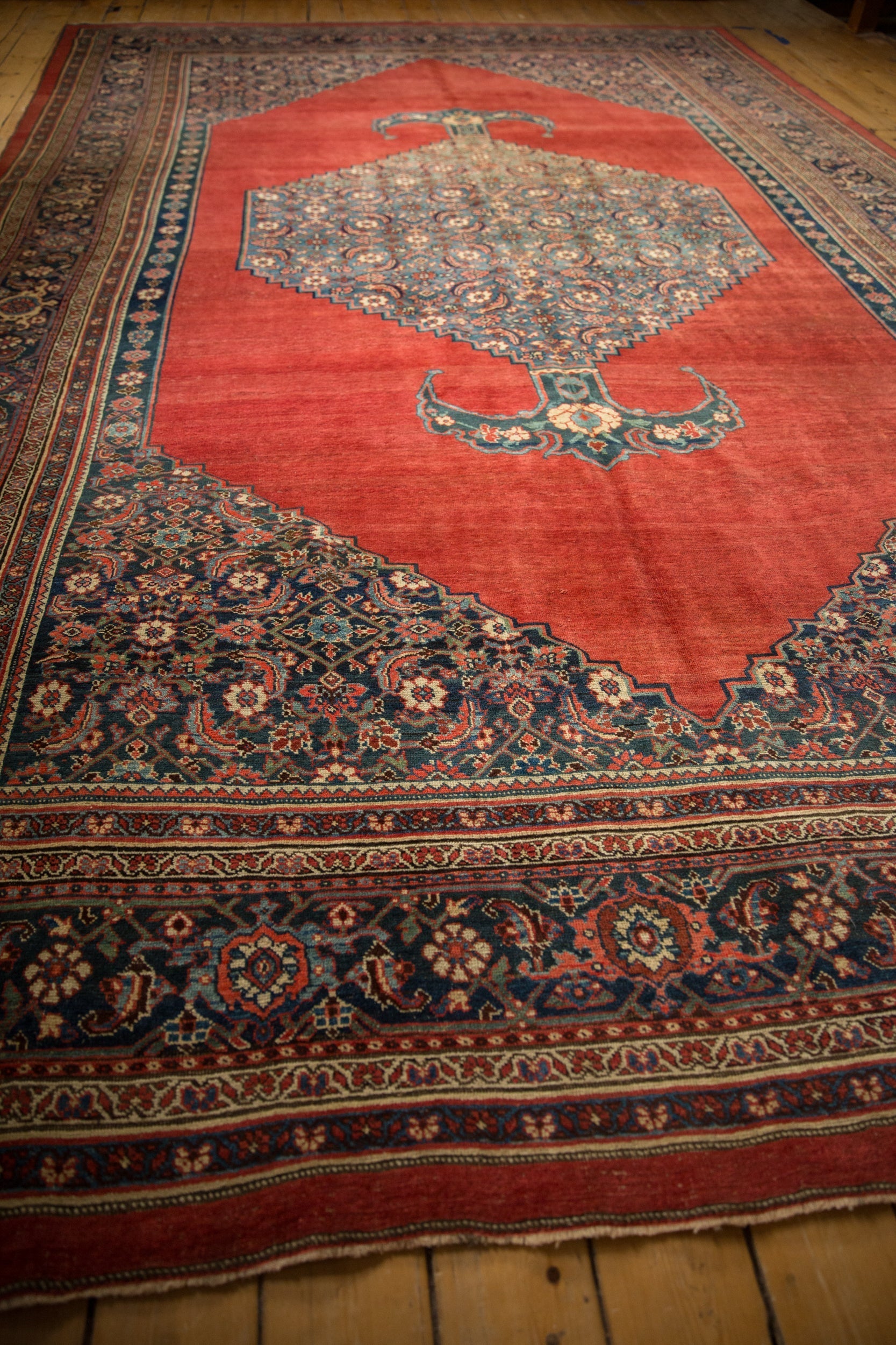 9x14.5 Antique Bijar Carpet by Old New House® - product image 9 for Resin Society