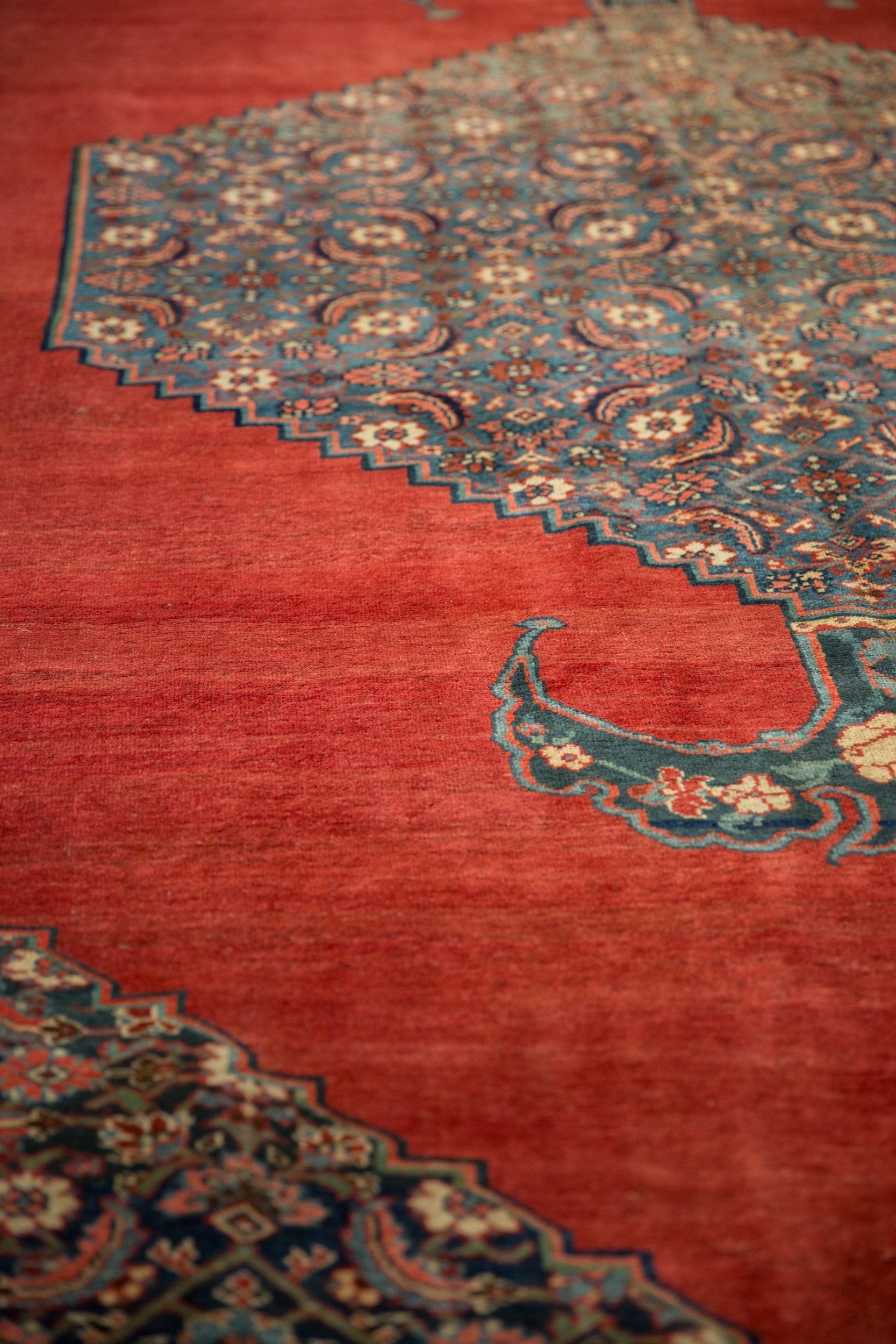 9x14.5 Antique Bijar Carpet by Old New House® - product image 10 for Resin Society