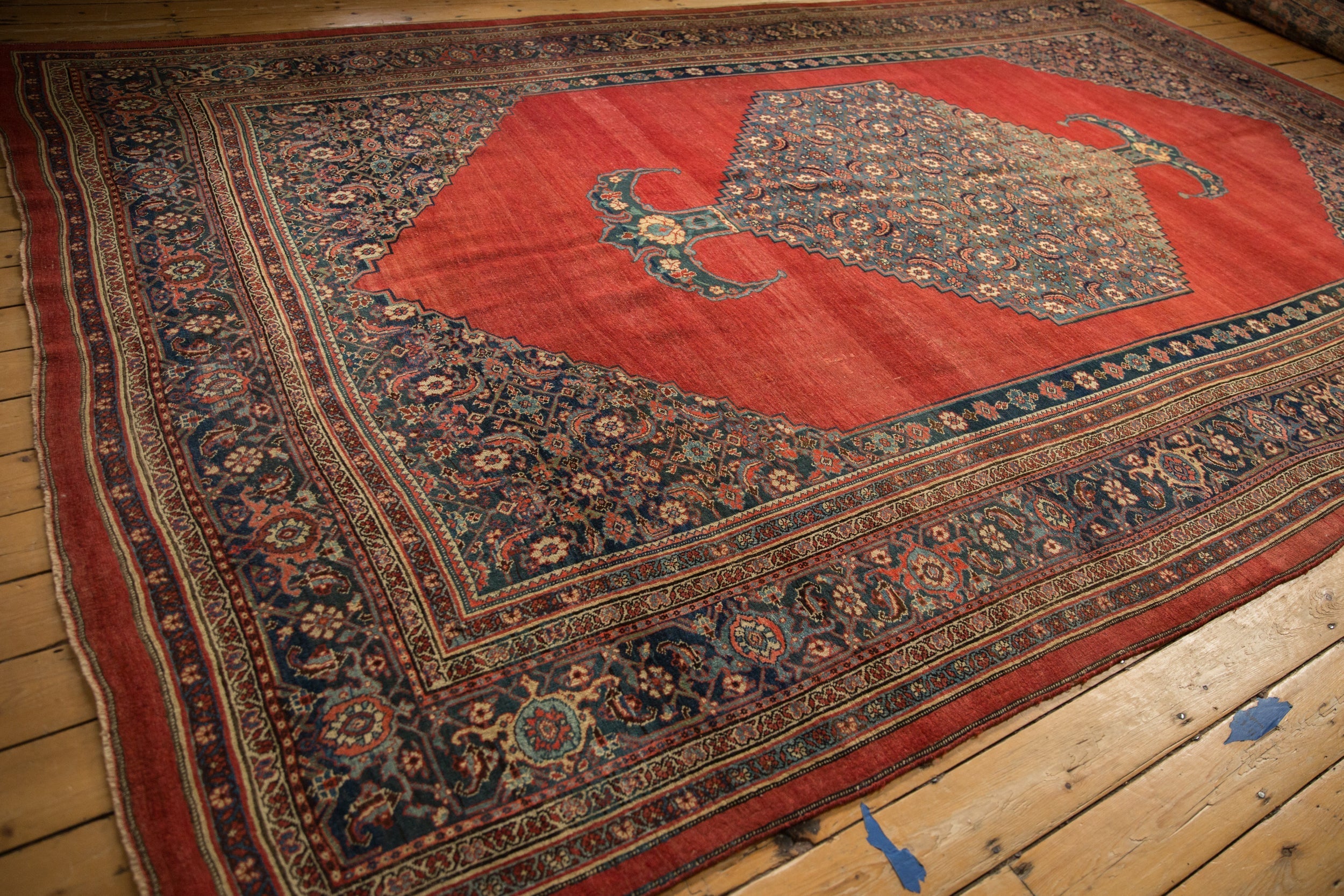 9x14.5 Antique Bijar Carpet by Old New House® - product image 11 for Resin Society