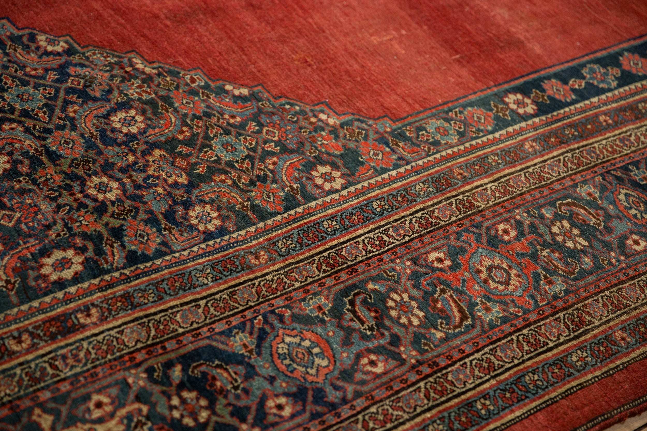 9x14.5 Antique Bijar Carpet by Old New House® - product image 12 for Resin Society