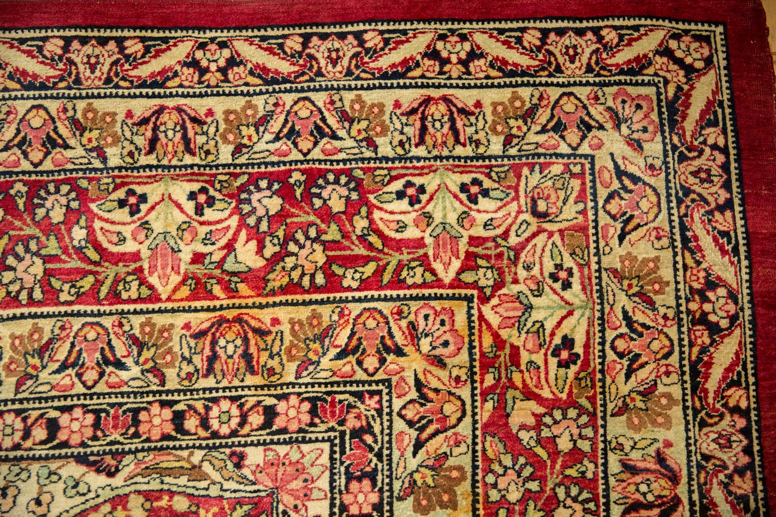 9x12 Antique Fine Tea Washed Kerman Carpet by Old New House® - product image 4 for Resin Society