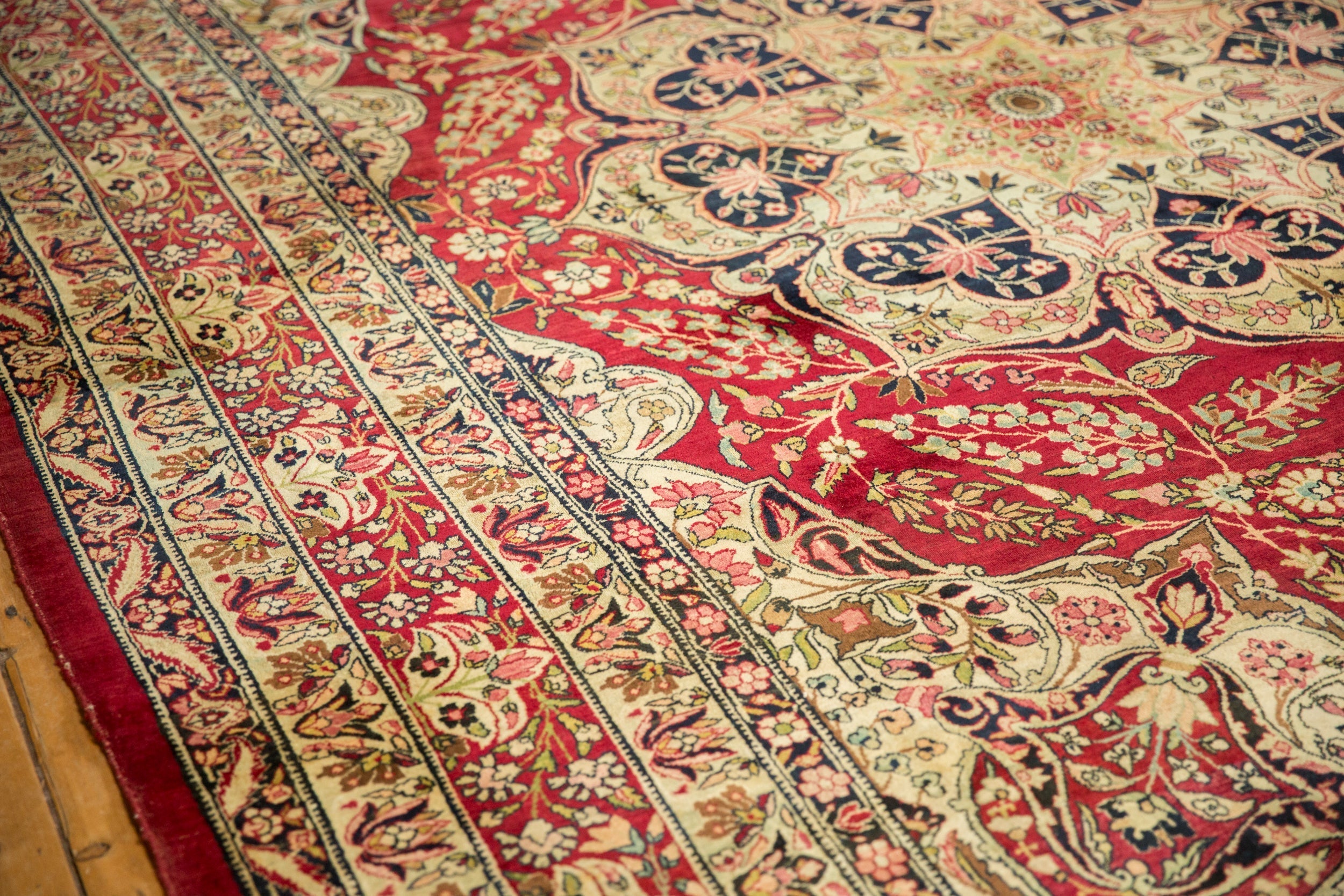 9x12 Antique Fine Tea Washed Kerman Carpet by Old New House® - product image 5 for Resin Society