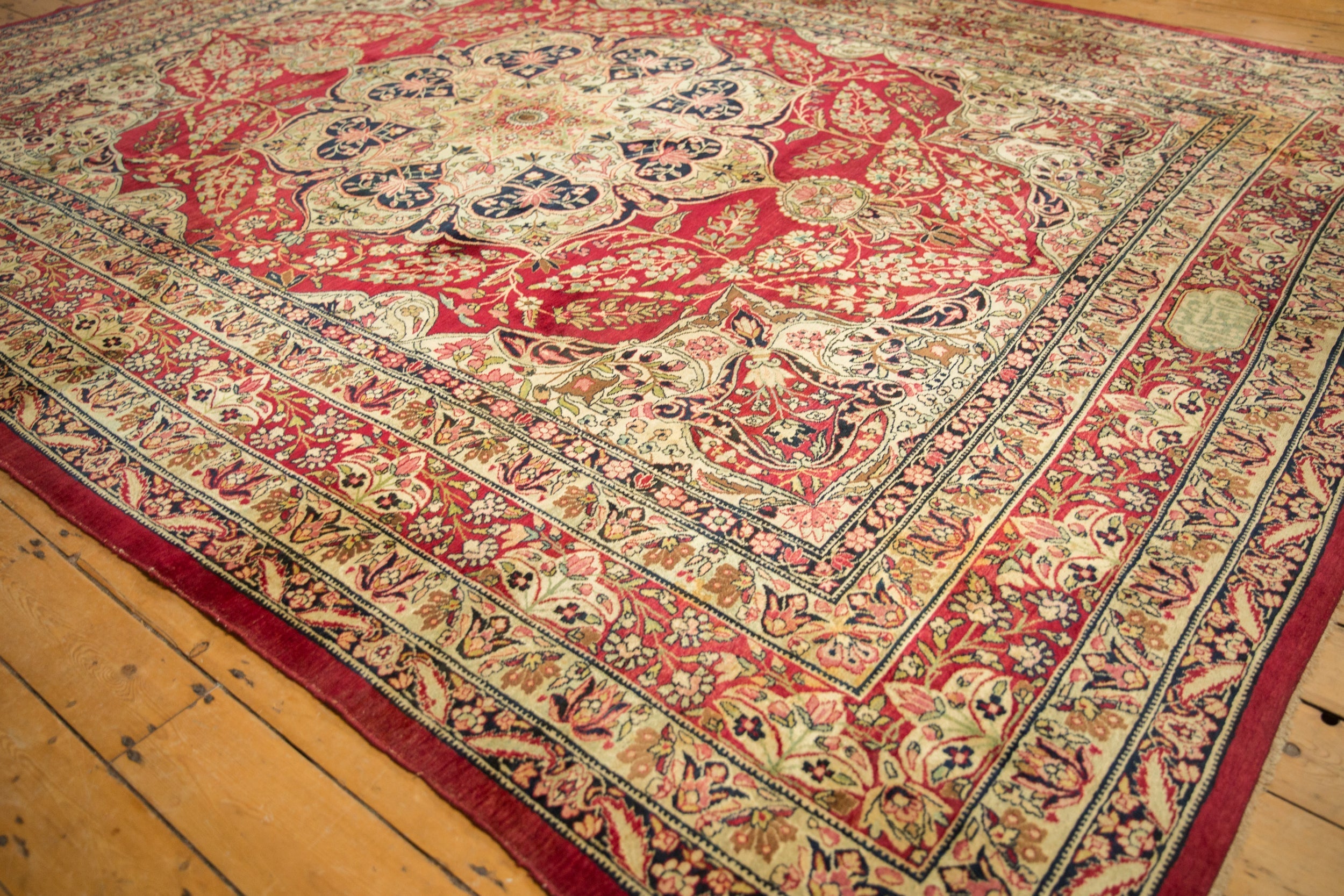 9x12 Antique Fine Tea Washed Kerman Carpet by Old New House® - product image 7 for Resin Society