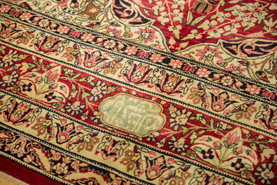 9x12 Antique Fine Tea Washed Kerman Carpet by Old New House® - product image 11 for Resin Society