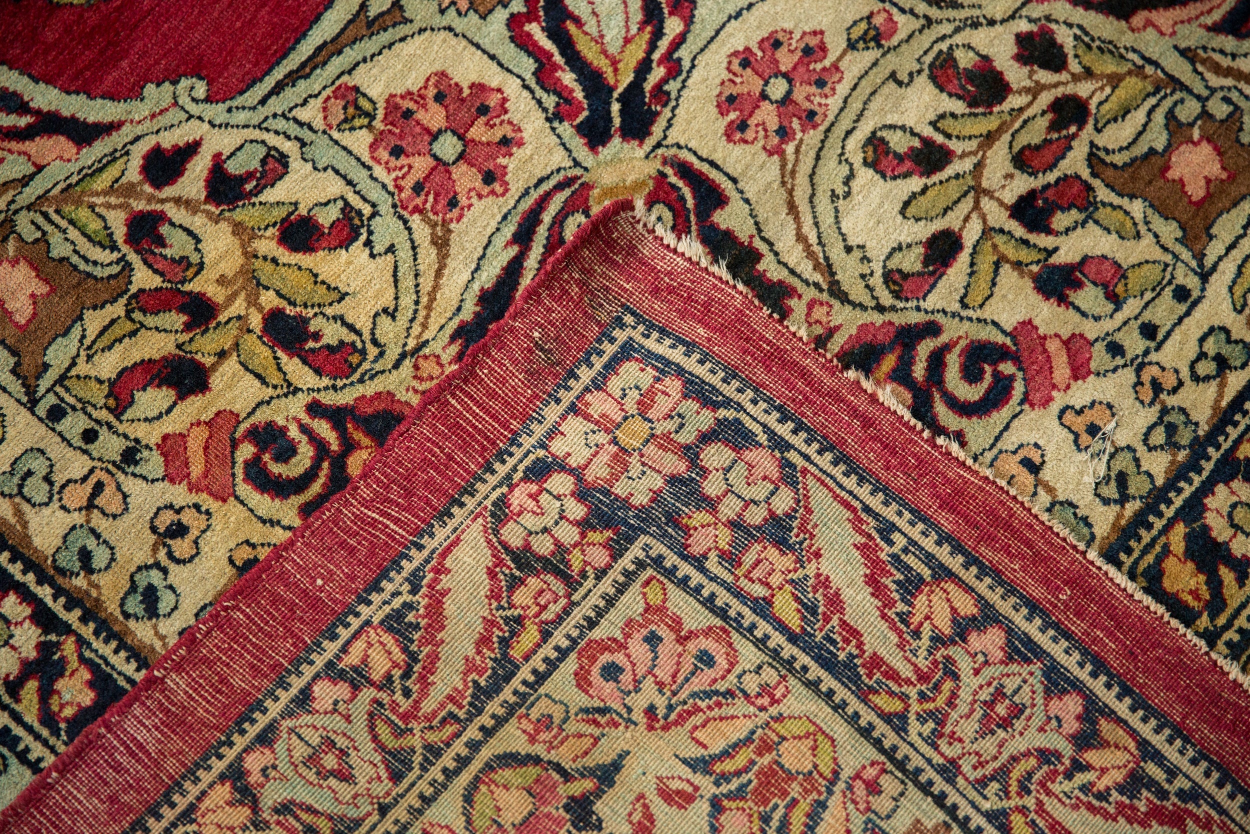 9x12 Antique Fine Tea Washed Kerman Carpet by Old New House® - product image 17 for Resin Society
