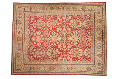 9x11.5 Vintage Distressed Mahal Carpet by Old New House® - main product image for Resin Society