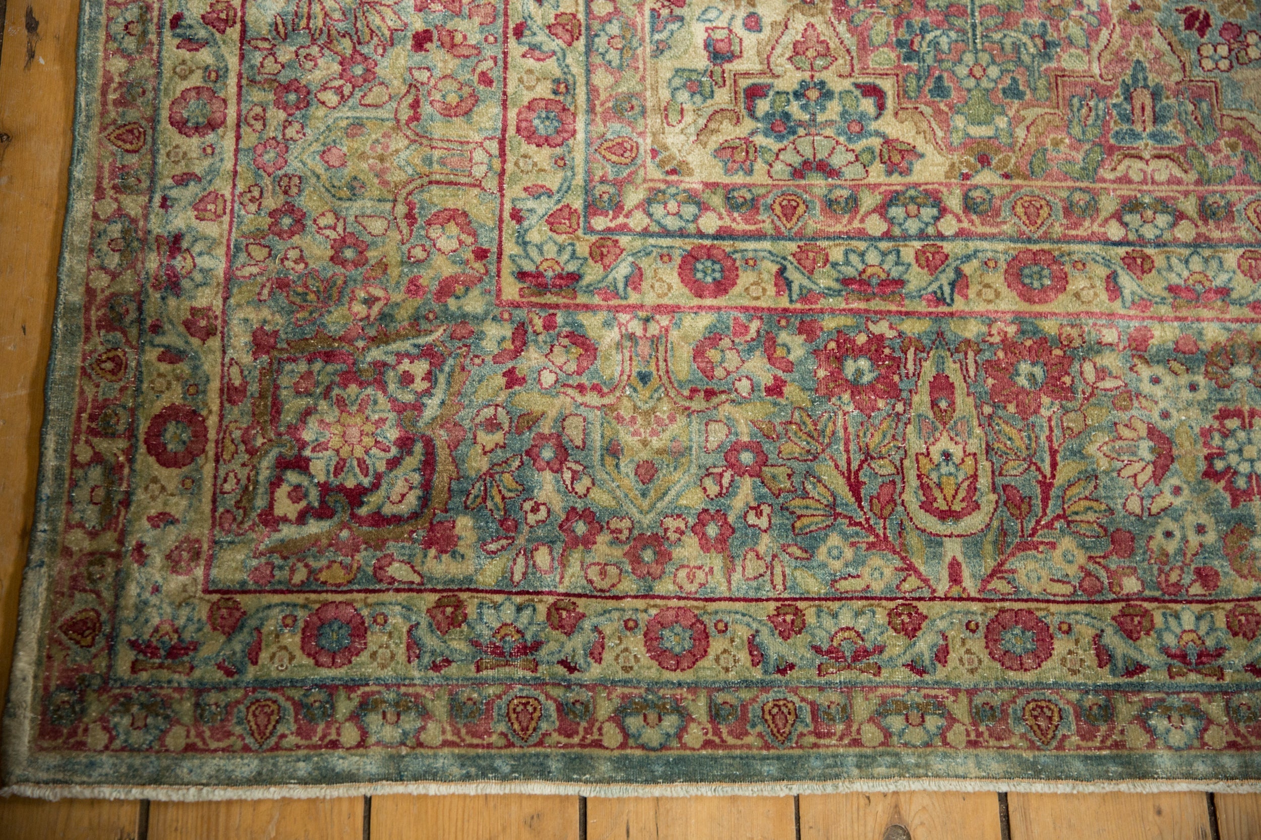 8.5x12 Vintage Distressed Kerman Carpet by Old New House® - product image 4 for Resin Society
