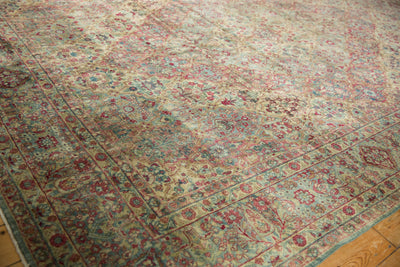8.5x12 Vintage Distressed Kerman Carpet by Old New House® - product image 5 for Resin Society