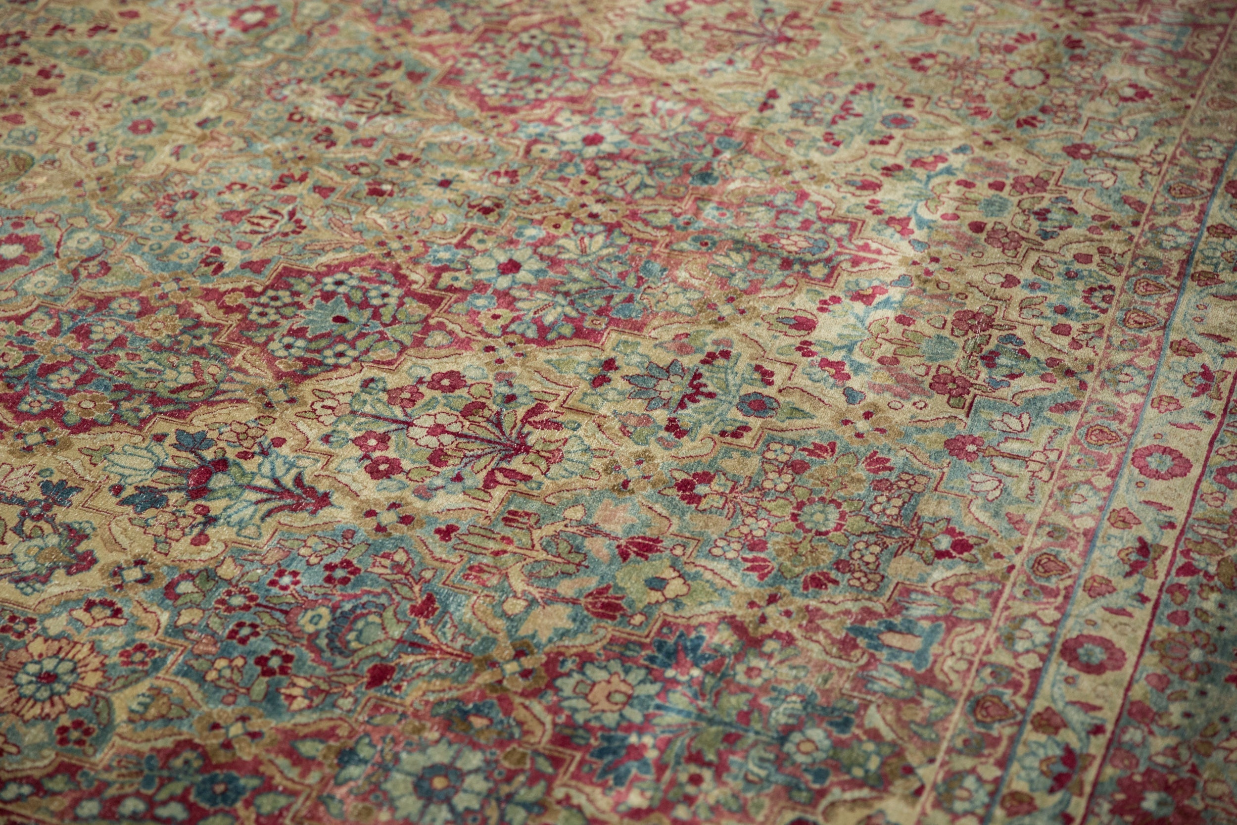 8.5x12 Vintage Distressed Kerman Carpet by Old New House® - product image 8 for Resin Society