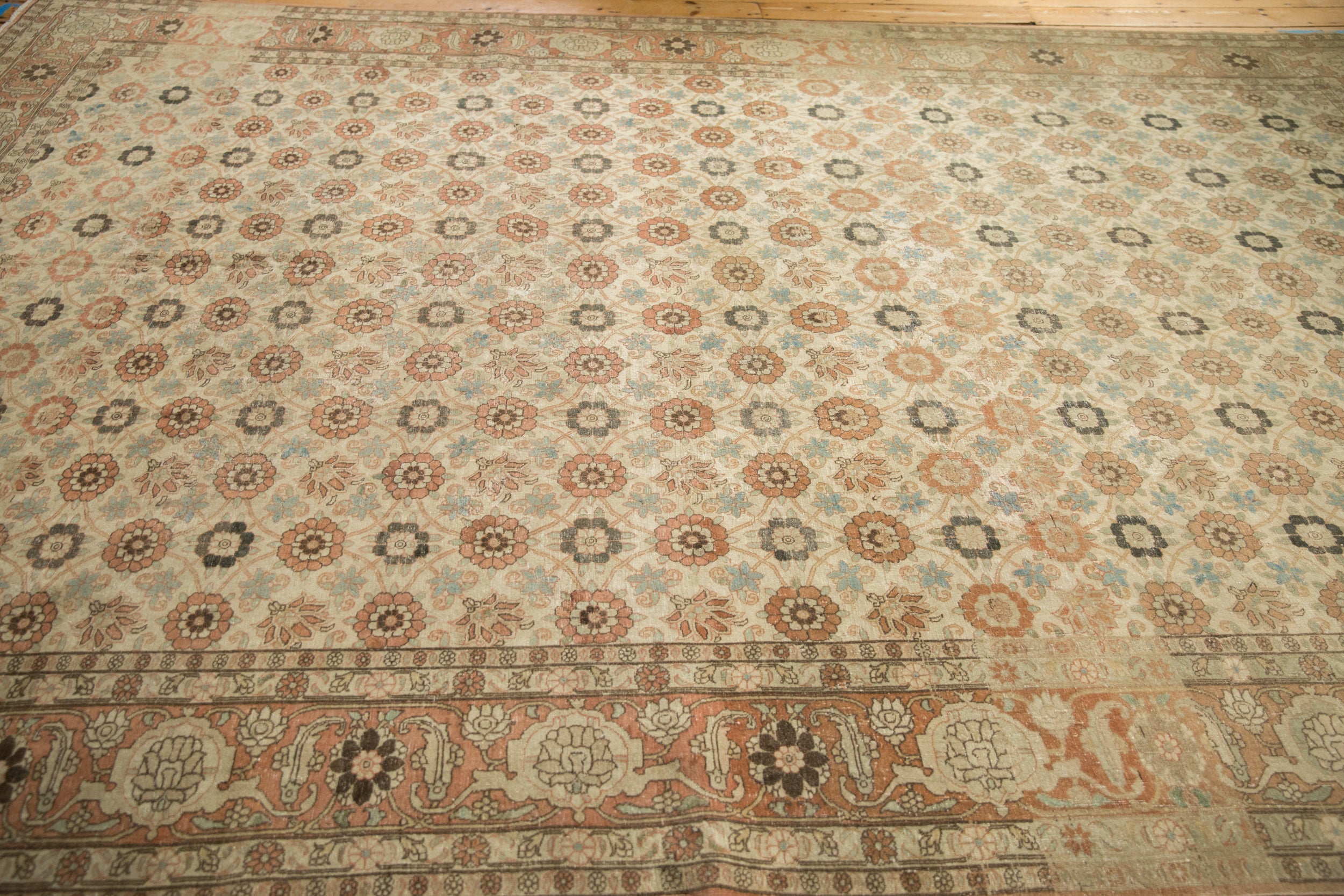 8.5x12.5 Vintage Distressed Qom Carpet by Old New House® - product image 12 for Resin Society