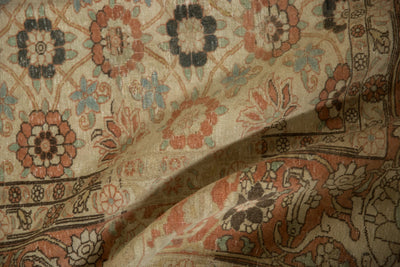8.5x12.5 Vintage Distressed Qom Carpet by Old New House® - product image 13 for Resin Society