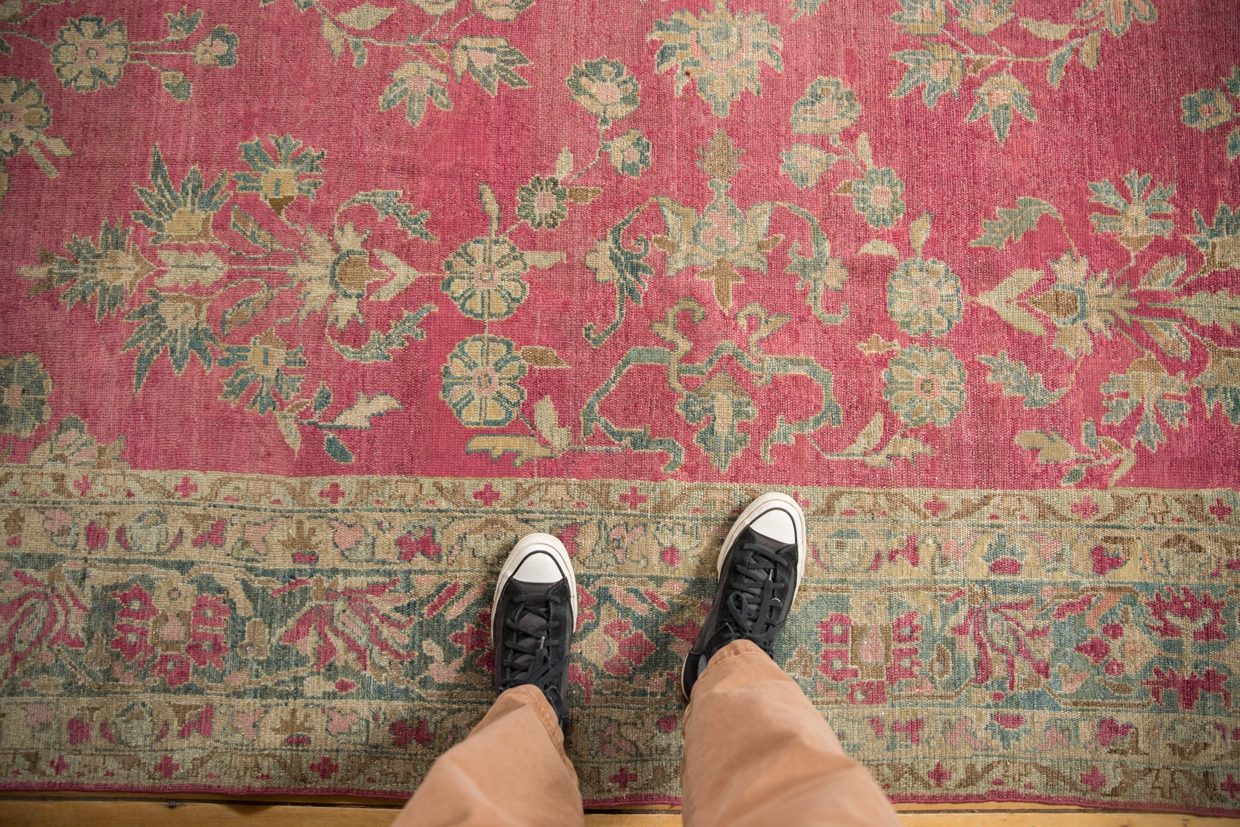 8.5x16 Antique Distressed Lilihan Carpet by Old New House® - product image 2 for Resin Society