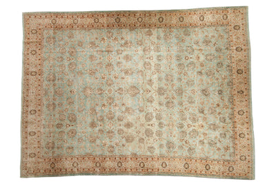 9.5x13 Vintage Distressed Meshed Carpet by Old New House® - main product image for Resin Society
